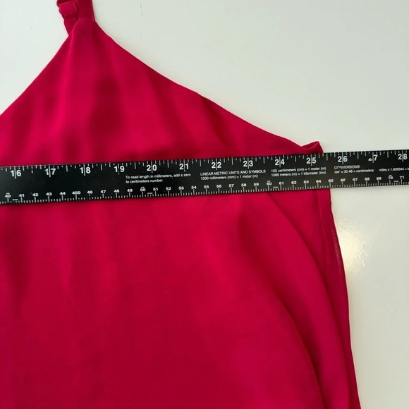 Torrid Sophie Sunwashed Raspberry Chiffon Double Layer Cami Size 3 - Picture 8 of 11